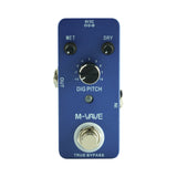 M-VAVE DIG PITCH Guitar Effect Pedal with True Bypass &amp; LED-indicator Light 9 Pitch Sh-ift Types Zinc Alloy Shell Mini Type