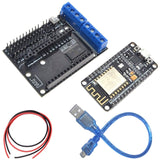 Node MCU Development Kit ESP8266 ESP-12E CP2102 Development Board + L293D WiFi Motor Drive Expansion Board Shield Module
