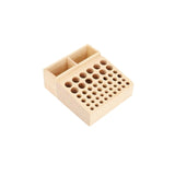 46/98 Holes Leather DIY Craft Wood Tool Rack Punching Stamping Holder Organizer Punching Stamping Holder Wooden