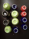 Vacuum cupping 12pcs Health Tank Massage Cup Slimming Beauty Ceramic Treatment Pot Cupping Fire Jar Therapy Care Tool Body