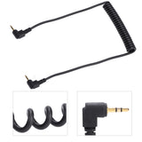2.5mm Camera Shutter Cable Camera Remote Shutter Release Connecting Cord Cables For Canon Camera Accessories