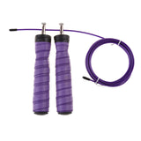 Fitness Workout Speed Jump Rope Skipping Ropes Weighted Skip Rope Home Exercise Jump Ropes with Ball Bearings Anti-Slip Handles