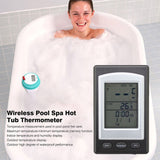Professional Wireless Digital Swimming Pool SPA Floating Thermometer Wireless Indoor and Outdoor Pool Spa Hot Tub Thermometer
