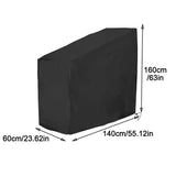Dropship-Sports Bike Cover 210D Oxford Cloth Waterproof and Dustproof Protective Cover for Indoor and Outdoor (140X60X160cm)