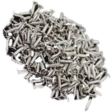 300Pcs Guitar Pickguard Screws for Fender Strat/Tele Electric Guitar Bass Silver