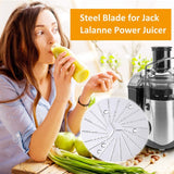 Replacement Blade and Pulp Collector Basket Compatible with Jack Lalanne Power Juicer, Juicer Repalcement Parts