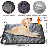 Winter 3 Modes Adjustable Heating Pad For Dog Cat Power-off Protection Pet Electric Warm Mat Bed Waterproof Bite-resistant Wire