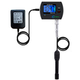 Digital Ph Meter Aquarium Drinking Water Online PH Monitor Professional Accurate Water Quality Tester Multi-Parameter EU Plug