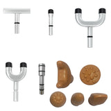 NEW 13 Levels Chiropractic Adjusting Instrument 10 Heads adjustable intensity Therapy Electric Correction Gun Activator Massager