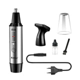 Metal rechargeable nose hair trimmer beard trimer ear cleaner eyebrows hair removal nose trimmer for nose and ear device clean