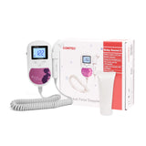 Doppler Baby Heart Rate Monitor Pocket Doppler 3.0MHz Fetal Doppler Ultrasound Baby Heartbeat Detector Home Pregnant