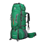 80L Camping Hiking Backpacks Big Outdoor Bag Backpack Nylon superlight Sport Travel Bag Aluminum alloy support 1.65kg