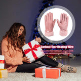 USB Heating Gloves Ladies Winter Warm Gloves Electric Bike Gloves Outdoor Riding Electric Heating Gloves