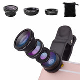 Fish Eye Lens Wide Angle Macro Fisheye Lens Zoom For Phone Camera Lens Kit
