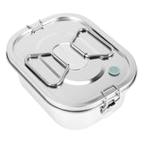 Stainless Steel Lunch Box Metal Bento Box Snack Food Container Outdoor Storage Box Lunch Box For Kids