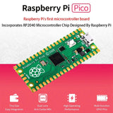 For Raspberry Pi Pico a Low-Cost, High-Performance Microcontroller Development Board with Flexible Digital Interfaces