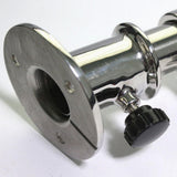Stainless Steel Deck Pole (760mm/30inch) with Socket Base for Kayak/ Canoe