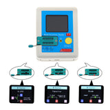 1.8" LCR-TC1 T7 TFT LCD Diode Triode Capacitor Resistor Test Meter Multi-meter Transistor Tester ESR LCR NPN PNP MOSFET COD