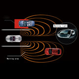 Universal 24Ghz Millimeter Wave Radar BSD Blind Spot Detection System Horizontal 65.61ft Vertical 13.12ft Change Lane Safer