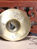 Yoga Cymbal Bell Cymbals Brass Chimes Tibetan Buddhist Style Tingsha Meditation Yoga Accessory Instrument Cymbals Gift