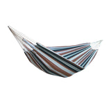 Portable Canvas Hammock Thicken Chair Swing Outdoor Garden Sports Home Travel Leisure Camping Stripe Hammock Double Single