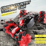 2.4Ghz 4CH Stunt Drift Crawler Dual RC Car Gesture Induction Twisting Off-Road Vehicle Toys for Children