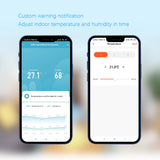 Tuya WIFI Temperature and Humidity Sensor Indoor Hygrometer Thermometer Detector Support Alexa Google Home smart life