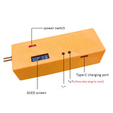 Portable Mini Portable Automatic Trigger Double Pulse Spot Welders Spot Welding Machine Handheld Home 18650 Battery Spot Pens