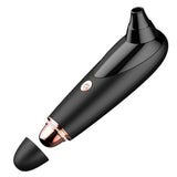 LED Light Vibrate Professional Exfoliating Heating Facial Care Electric Pore Cleaning Portable Beautify Device Blackhead Remove