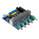 TPA3116 Bluetooth 5.0 HIFI Power Subwoofer Amplifier Board 2.1 Channel Audio Stereo Equalizer Amp Board 12-24V