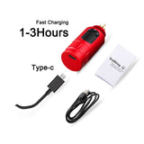 Professional Wireless Rechargeable Mini Rocket Tattoo Battery Power RCA and DC Interface Rotary Tattoo Machine Pen Battery New
