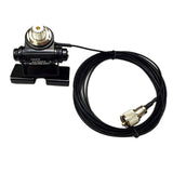 Walkie-Talkie Car Antenna Mini Clip Edge RB400V Black 5M Coaxial Cable Feeder Car Radio Walkie Talkie Accessories