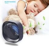 Portable Cooling Desktop Fan 3 Speed With 360 Degrees Rotation USB Rechargeable Fan For Office Household Traveling