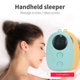 Smart Microcurrent Sleep Holding Anxiety Head Massager Handheld Vibration Sleep Aid Instrument Relaxion USB Charging