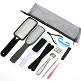 Professional Pedicure Tool Set, Nail Clippers Stainless Steel Foot Care Kit, Dead Skin Remover Pedicure Kit