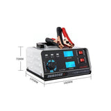 24V/12V Battery Charger Large Power 400W /260W Acar Battery Charger Trickle Smart Pulse Repair for Car SUV Truck Boat Motor H7D9