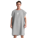 Quick Dry Hooded Towel with Hood Wetsuit Changing Towel Beach Poncho for Beach Kayak Swimming Surfing Beach Outdoor Sports