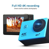 Sports Camcorder Ultra HD 4K /30fps Digital Cameras WiFi 2.0" 170 Underwater Waterproof Helmet WiFi Video Recording Cameras