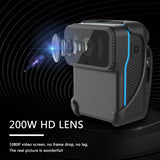 CS02 1080P Body Worn Camera Car DVR Video Security Cam IR Night Vision Back Clip Multifunctional Mini Camcorders Police Camera