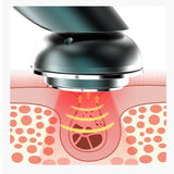 Cold and Hot RF Four-ring Frequency Conversion Household Import And Export Hot Compress Ice Wash Face Massage Radio Frequency In