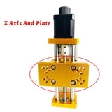 CNC Aluminum Sliding Table Apply Nema17/23 42BYG/57 Stepper Apply 52mm Spindle Fixture Engraving Machine Accessorie