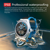 MV58 Smart Watch Bluetooth Phone Calling Heart Rate Blood Pressure Body Temperature Monitor Step Bracelet