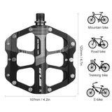 GUB Bike Pedals MTB Bicycly Pedals Cycling Pedals Anti-slip Road Bike Pedal Replacement Mountain Bike Aluminum alloy speedplay