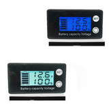 7V-68V LCD 3S 4S 5S 7S 10S 13S Battery Capacity Indicator 12V 36V 48V Voltmeter Temperature Meter Power level Tester