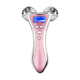 NEW Micro-current Vibration Massager 3D Face Roller Massager Microcurren Face Lift Massage Facial Massage Instrucment