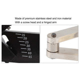 Mower Sharpen Tool Mower Sharpener Bearing Connection Adjustable 4 Adapter Pins for Straight Blade for 2.8 To 5.5in Blades