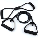 Hot Yoga Gum Fitness Resistance 8 Word Chest Expander Rope Workout Muscle Trainning Rubber Elastic Bands For Sports Exercise