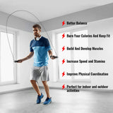 Anti-slip Sweat-absorbent Belt Racing Bearing Skipping Rope Bearing Skipping Weight-bearing Jump Fitness Training Adjustable