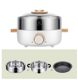 220V 3L Household Multi Cooker Electric Hotpot Cooker Multifunctional Frying Pan Pot Cooking Steaming Machine