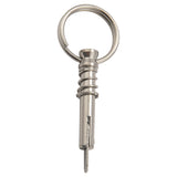 4 Pack Quick Release Pin 1/4 Inch Diameter W/Drop Cam &amp; Spring, Usable Length 1 Inch, Full 316 Stainless Steel, Bimini Top Pin,